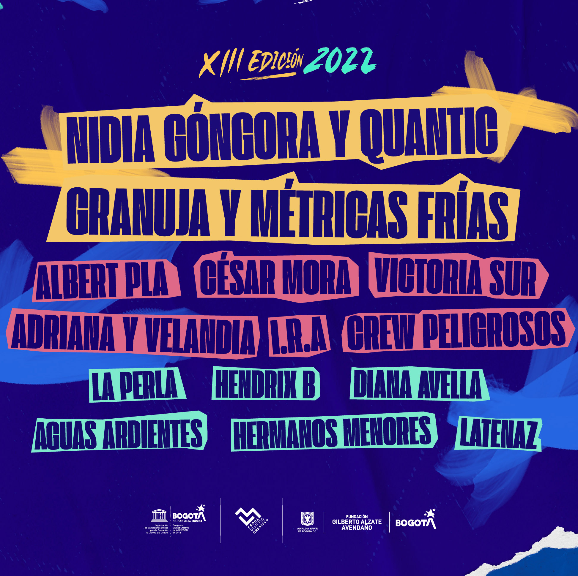 Conoce El Cartel Del Festival Centro 2022 Que Se Realizará Del 20 Al 23 De Enero Fundación